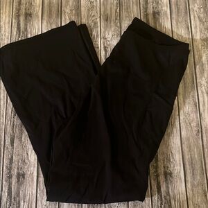 Maternity bell bottom pants